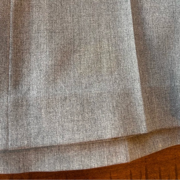 Lauren Ralph Lauren Gray Wool Blend Tailored Trousers Pants Size 14 FLAWED - Picture 6 of 8